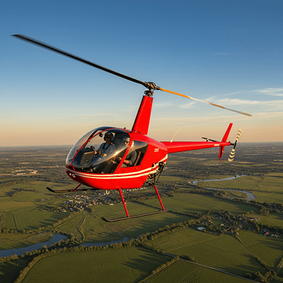 Helicóptero à pistão